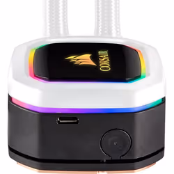Corsair Hydro Series H100i RGB PLATINUM SE Processeur All-in-one liquid cooler 12 cm - Vue supplémentaire 6