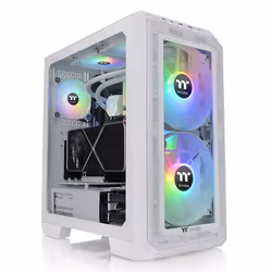 Thermaltake View 300 MX, Midi Tower, PC, Blanc, ATX, EATX, micro ATX, Mini-ITX, Acrylonitrile-Butadiène-Styrène (ABS), SPCC,  ...