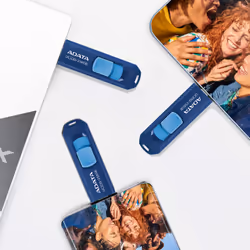 ADATA UC300 lecteur USB flash 256 Go USB Type-C 3.2 Gen 1 (3.1 Gen 1) Bleu - Vue supplémentaire 7