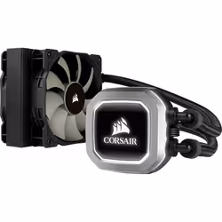 Corsair H75, Refroidisseur de liquide tout-en-un, 12 cm, 64 cfm, Noir