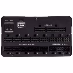 Corsair AX1600i unité d'alimentation d'énergie 1600 W ATX Noir (CP-9020087-EU) - Vue supplémentaire 5