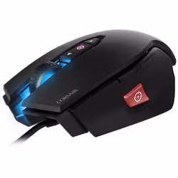 Corsair M65 PRO RGB FPS, Droitier, Optique, USB Type-A, 12000 DPI, Noir