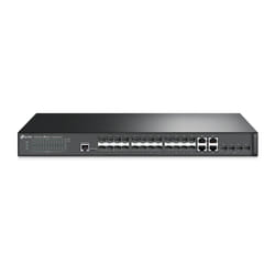 TP-Link T2600G-28SQ commutateur réseau Géré L2 Gigabit Ethernet (10/100/1000) Noir