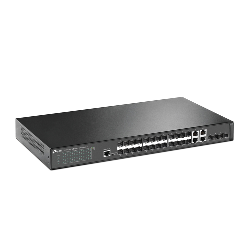 TP-Link T2600G-28SQ commutateur réseau Géré L2 Gigabit Ethernet (10/100/1000) Noir