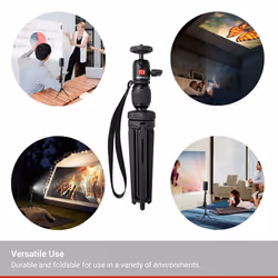 Anker Nebula trépied Projecteur de données 3 pieds Noir