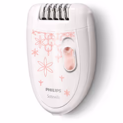 Philips Satinelle Essential Épilateur compact HP6420/00, Blanc, 20 pince(s), 21 disques, 13 V, 13 V