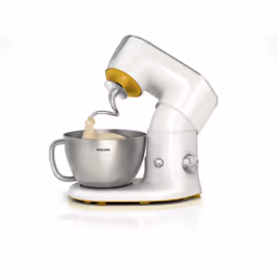 Philips Avance Collection Robot de cuisine HR7954/01, Robot mixer, Blanc, Jaune, 4 L, 1,2 L, 1,5 L, Synthétique ABS