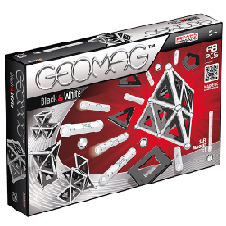 Geomag Panels Black&White 68 pcs Jouet à aimant néodyme