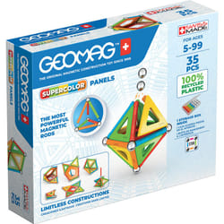 Geomag SuperColor Panels Recycled Jouet à aimant néodyme