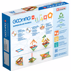 Geomag SuperColor Panels Recycled Jouet à aimant néodyme