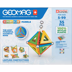 Geomag SuperColor Panels Recycled Jouet à aimant néodyme