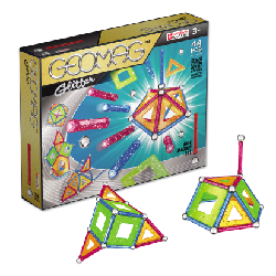Giochi Preziosi Geomag - Glitter - 44Pcs