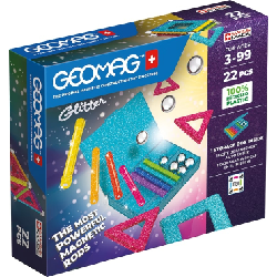Geomag Glitter Panels Recycled Jouet à aimant néodyme