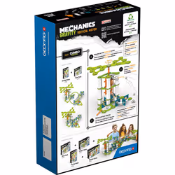 GEOMAG MECHANICS, GRAVITY 183 pcs, construction magnetique, jeux educatifs, Jouet pour enfants des 8 ans, GMV02 - Vue supplémentaire 2
