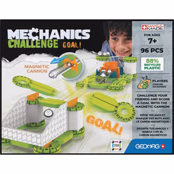 Geomag Mechanics Recycled Challenge Goal! Jouet à aimant néodyme