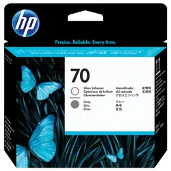 HP 70 optimiseur de brillant et tête d'impression DesignJet grise (C9410A)