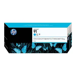 HP 91 DesignJet cartouche d'encre pigmentée cyan, 775 ml