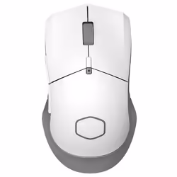 Cooler Master MM311, Ambidextre, Optique, RF sans fil, 10000 DPI, Blanc