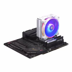 Cooler Master Hyper 212 Halo White Processeur Refroidisseur d'air 12 cm Blanc - Vue supplémentaire 13