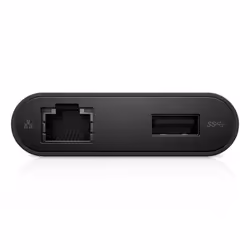 DELL DA200 Avec fil USB 3.2 Gen 1 (3.1 Gen 1) Type-C Noir