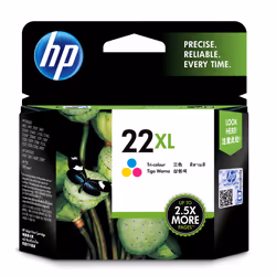 HP 22XL, Rendement élevé (XL), Encre à colorant, 11 ml, 415 pages, 1 pièce(s)