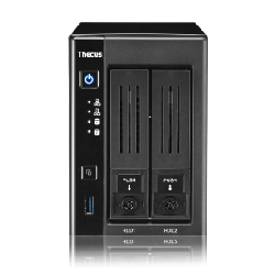 Thecus N2810 serveur de stockage NAS Bureau Ethernet/LAN Noir N3050