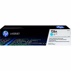 HP 126A toner LaserJet cyan authentique, 1000 pages, Cyan, 1 pièce(s)