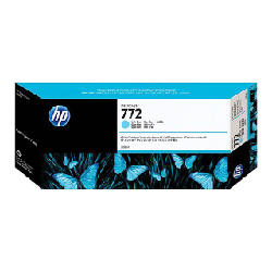 HP 772 cartouche d'encre DesignJet cyan clair, 300 ml