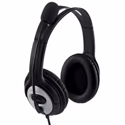 Microsoft LifeChat LX-3000, Casque, Arceau, Appels et musique, Noir, Binaural, 1,8 m