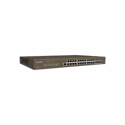 Tenda TEG3328F commutateur réseau Géré L2 Gigabit Ethernet (10/100/1000) 1U Marron - Vue supplémentaire 3