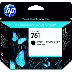 HP 761 tête d'impression DesignJet noir mat/noir mat, HP DesignJet T7100 Printer, Jet d'encre, Noir mat, CH648A, Singapour, 2 ...