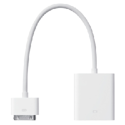 Apple MC552 câble de téléphone portable Blanc Apple 30-pin