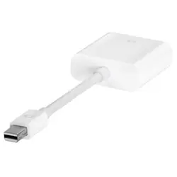 Apple MB570Z/B câble vidéo et adaptateur Mini DisplayPort DVI Blanc