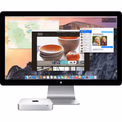 Apple Mac mini i5-4260U Nettop 4 Go 500 Go HDD Mac OS X 10.10 Yosemite Mini PC Argent - Vue supplémentaire 4