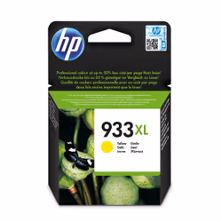 HP 933XL cartouche d'encre jaune grande capacité authentique, Rendement élevé (XL), Encre à pigments, 8,5 ml, 825 pages, 1 pi ...