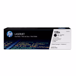 HP 128A pack de 2 toners LaserJet noir authentiques, 4000 pages, Noir, 2 pièce(s)