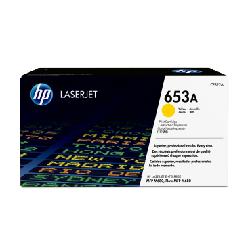 HP 653A toner jaune authentique LaserJet