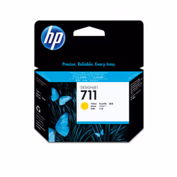 HP 711 cartouche d'encre DesignJet jaune