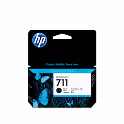 HP 711 cartouche d'encre DesignJet noir, 38 ml, Encre à sublimation thermique, 1 pièce(s)