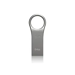 Silicon Power 64 GB Firma F80 USB2.0 lecteur USB flash 64 Go USB Type-A 2.0 Gris, Argent
