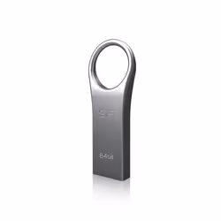 Silicon Power 64 GB Firma F80 USB2.0 lecteur USB flash 64 Go USB Type-A 2.0 Gris, Argent - Vue supplémentaire 2