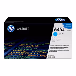HP 645A toner LaserJet cyan authentique, 12000 pages, Cyan, 1 pièce(s)