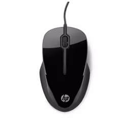 HP Souris X1500, Optique, USB Type-A, 1000 DPI, Noir, Gris