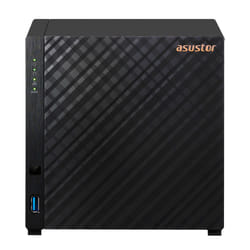 Asustor AS1104T NAS Compact ARM RTD1296 1 Go DDR4 0 To ADM Noir