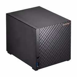 Asustor AS1104T NAS Compact ARM RTD1296 1 Go DDR4 0 To ADM Noir