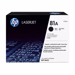 HP 81A toner LaserJet noir authentique, 10500 pages, Noir, 1 pièce(s)