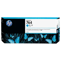 HP Cartouche d'encre 764 cyan - 300 ml