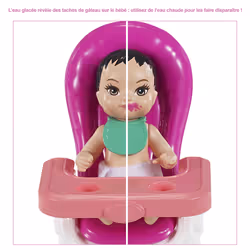 Barbie Skipper Babysitters Inc. – Coffret Skipper Baby-Sitter Anniversaire - Vue supplémentaire 4