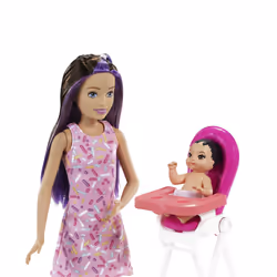 Barbie Skipper Babysitters Inc. – Coffret Skipper Baby-Sitter Anniversaire - Vue supplémentaire 7