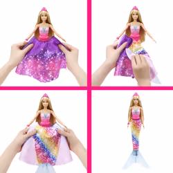 Barbie Dreamtopia Transformation Princesse Sirène - Vue supplémentaire 2